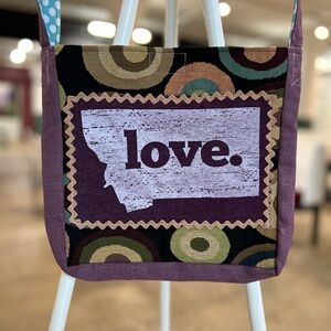 State of Montana tshirt crossbody bag